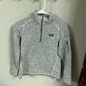 Patagonia kids Better Sweater quarter zip